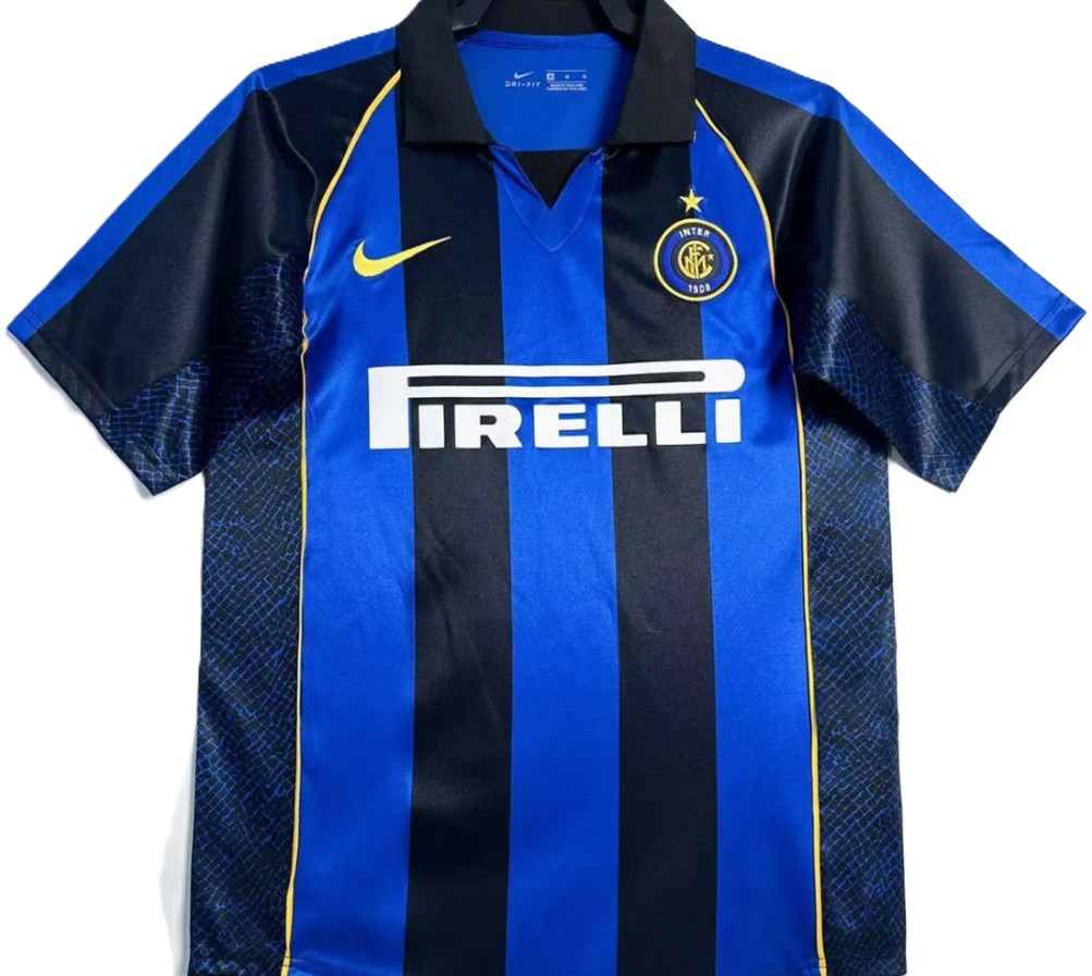 Camisa I Inter de Milão 2001 2002 Home retro